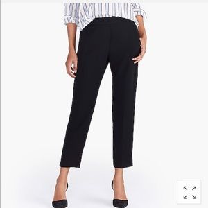 J Crew Pull On Crepe Trousers